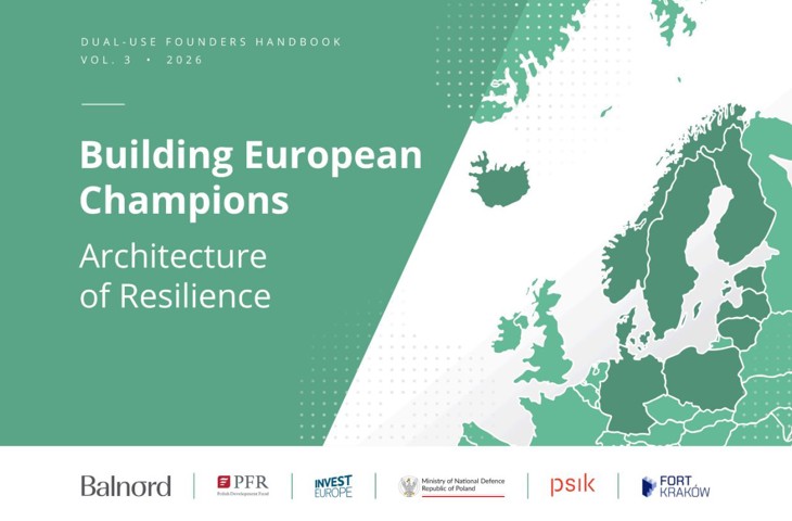 Dual-use Founder’s Handbook vol. 3: Building European Champions in the Architecture of Resilience Image