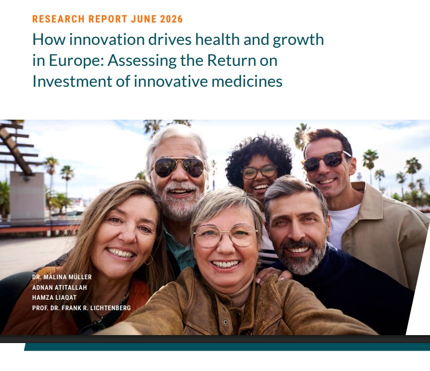 How innovation drives health and growth in Europe: Assessing the Return on Investment of innovative medicines Image
