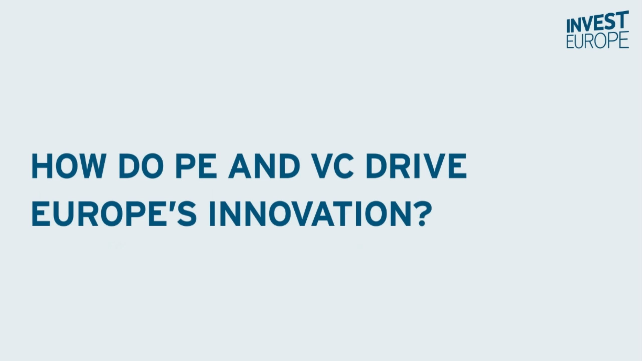 You Ask, We Answer #16: How do PE and VC drive Europe's Innovation? Image