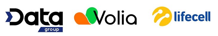 Datagroup - Volia - lifecell Logo
