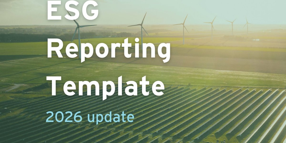 2026 Invest Europe ESG Reporting Template