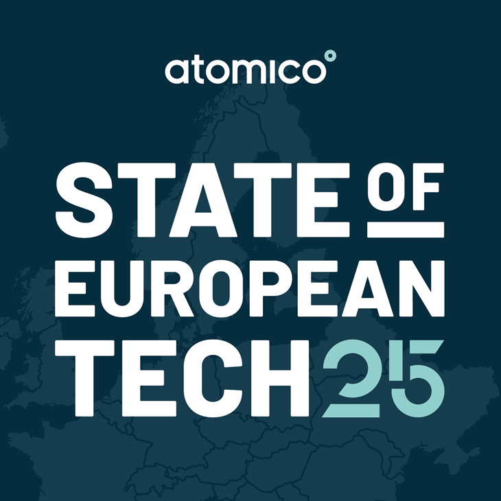 Cover publication; Atomico State of Europe Tech 2025
